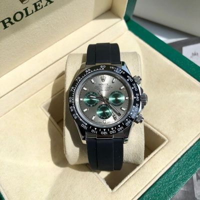 ROLEX Daytona  Hot Sale Self-produced Movement Grey with Green Watch